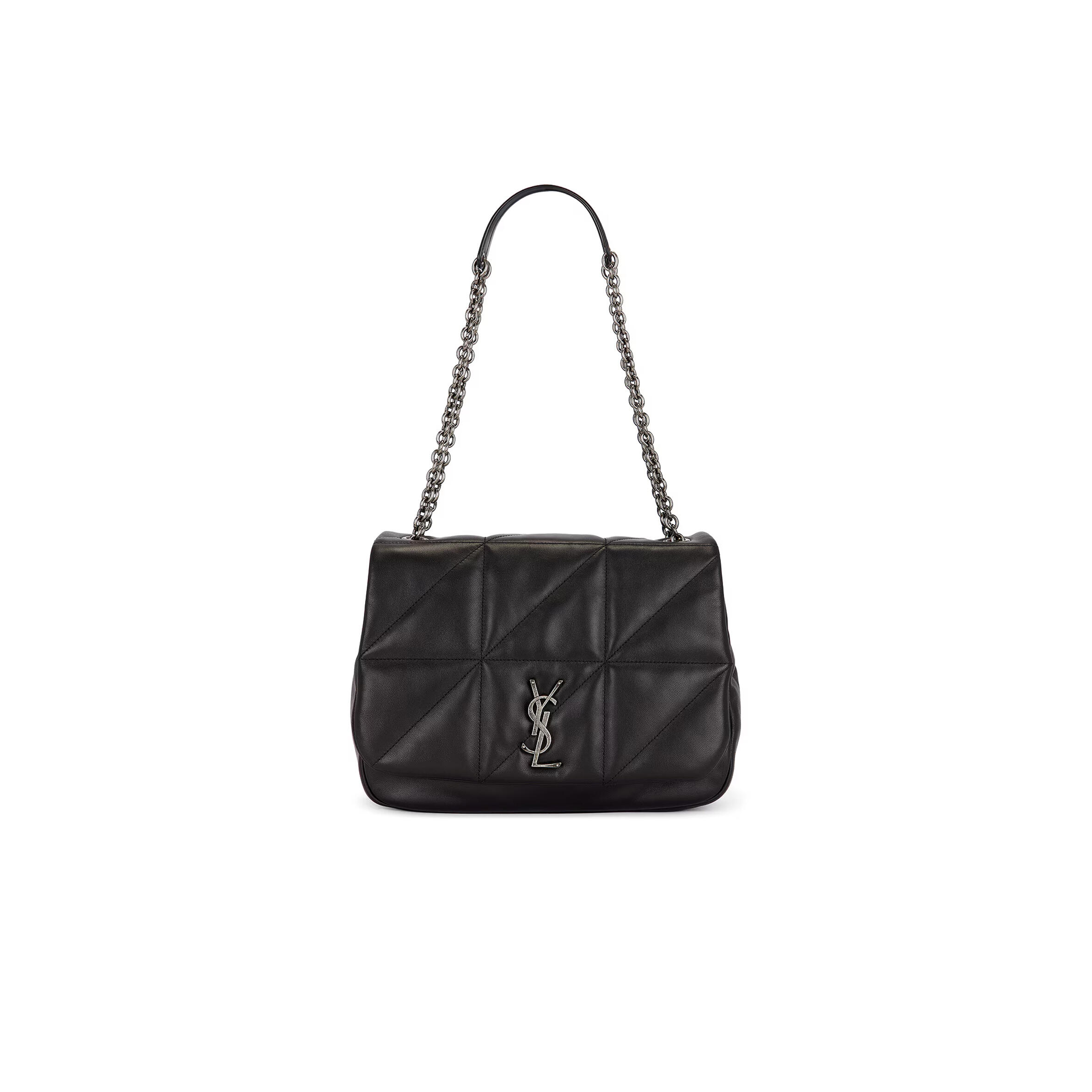 YSL JAMIE 4.3 MEDIUM IN LAMBSKIN 809696AAFQQ1000 (29*21*9.5cm)